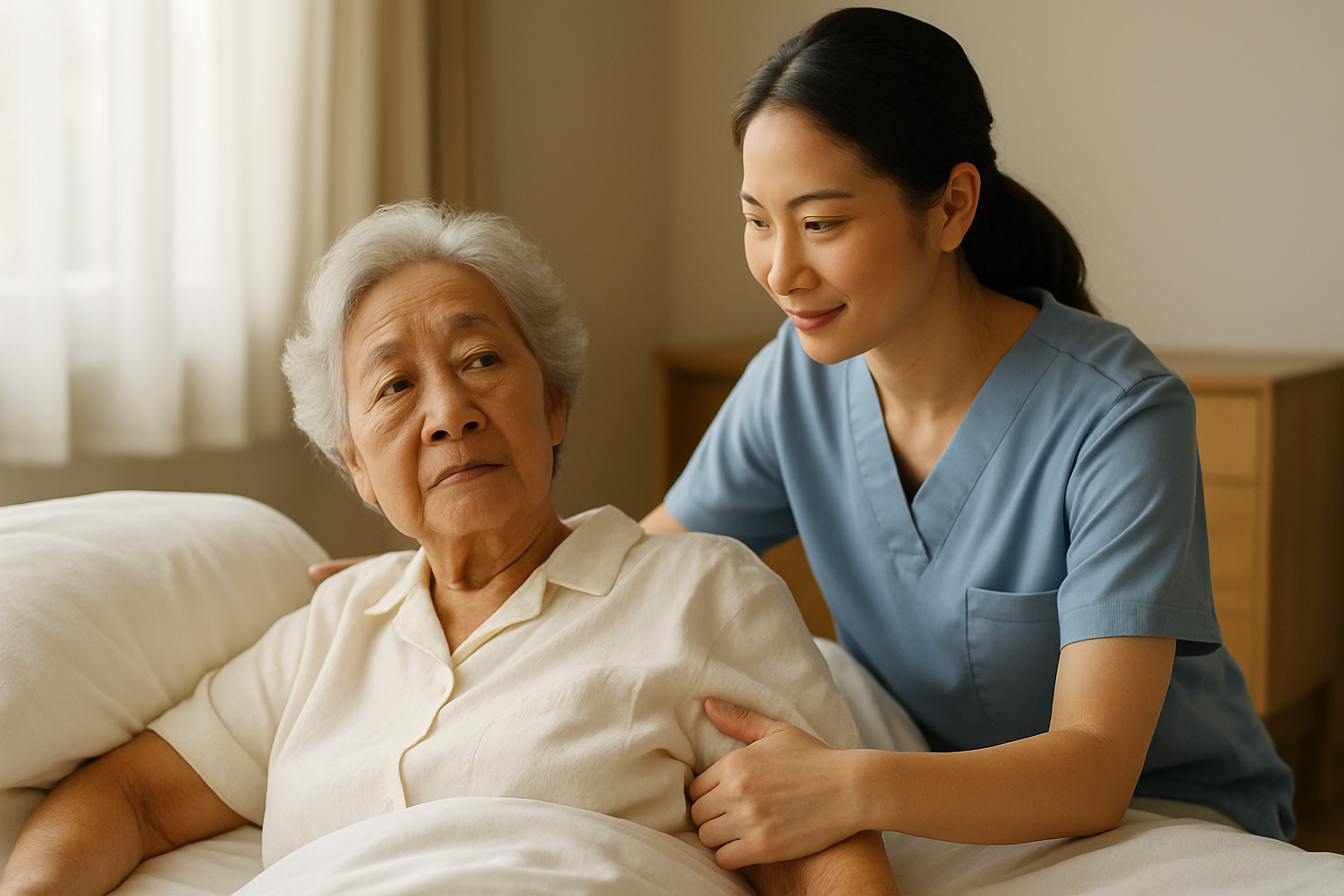 แผลกดทับในผู้ป่วยติดเตียง: สัญญาณระยะแรกที่ญาติสังเกตเองได้